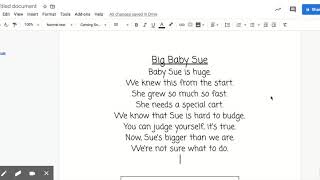 Tuesday Word Work Lesson- Poem (-dge, -ge) SOFT G sound screenshot 1