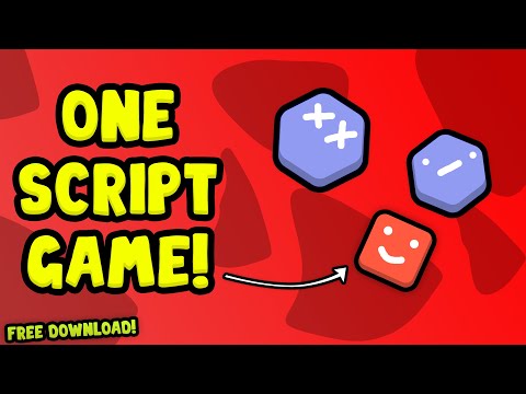 Making a game using just ONE SCRIPT!