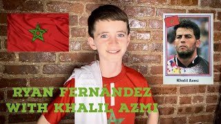 Ryan Fernández with Khalil Azmi