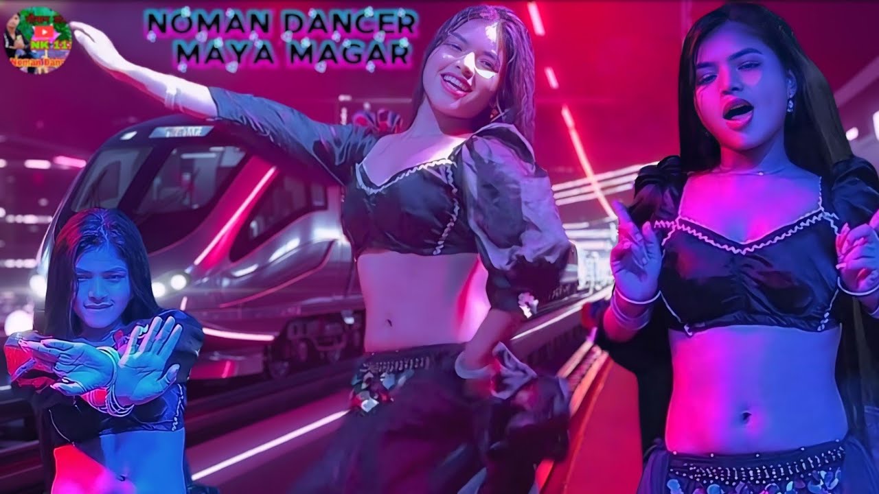 Rail gadiya chalave la balamua dj maya magar dance #dj #maya #dance #bhojpurisong #trending #video 