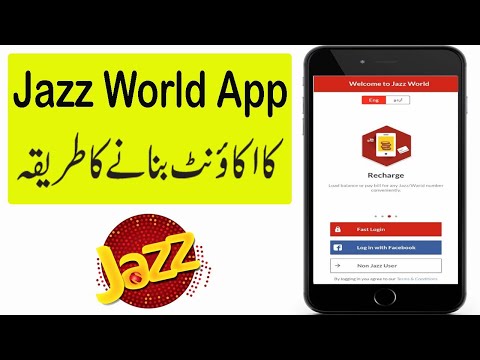 Jazz World App | How to Create Jazz World App Account | Jazz World App Account kaise banaye