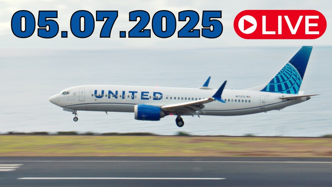 LIVE GO AROUND FESTIVAL AT Madeira Island Airport 05.07.2025