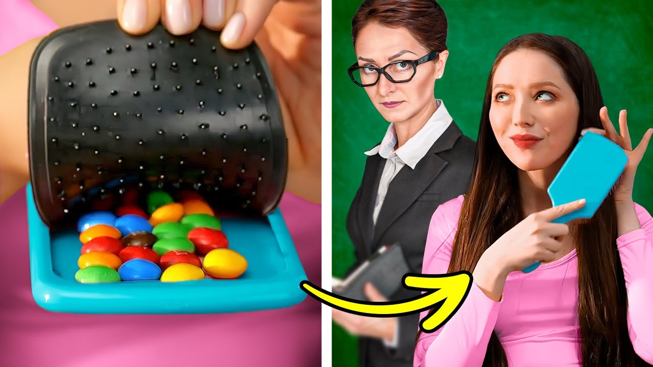 HOW TO SNEAK FOOD INTO SCHOOL || Clever School Hacks And Funny Food Pranks You Have To Try