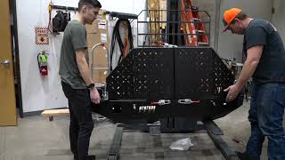 Full Force Metalworks: Rear Aluminum Subaru Bumper Install; with dual swing out