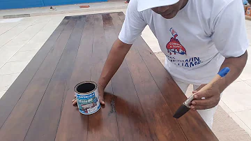 Como dar brilho em stain?