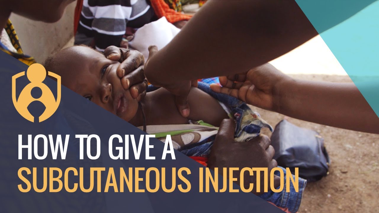 How to Give a Subcutaneous Injection - YouTube