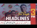 ARY NEWS HEADLINES | 3 PM | 25th DECEMBER 2020