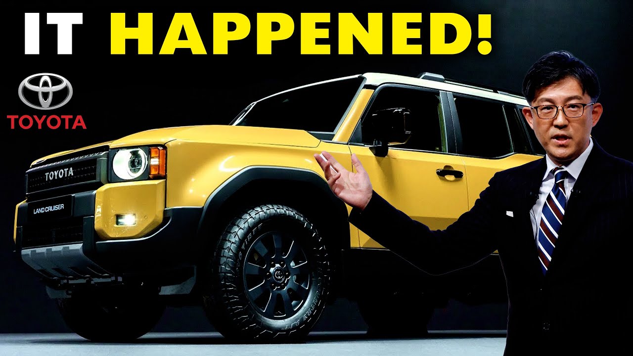 Toyota's 2024 Land Cruiser Revealed!!