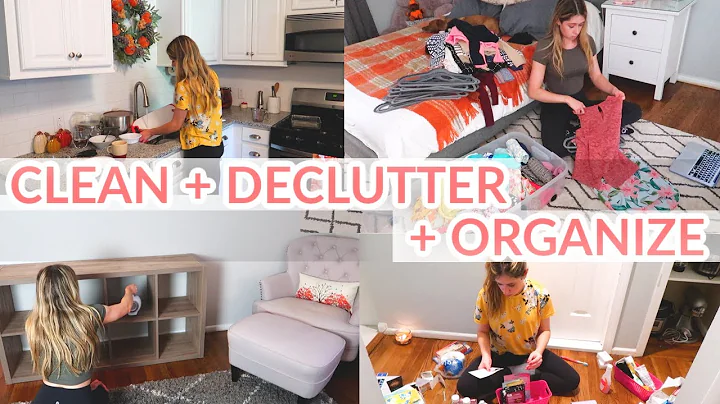 EXTREME CLEAN DECLUTTER & ORGANIZE 2020 | CLEANING...