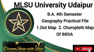 Mlsu University B.A. 4th Semester Geography practical File 🌏 Part - 10