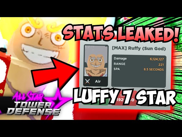 How to get Luffy 7 Star in ASTD - All Star Tower Defense - Pro