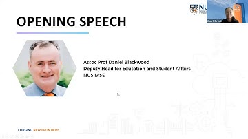 MSE Roadshow Talk - Materials Science for Sustainability