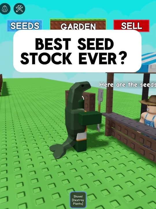 Best seed stock in grow a garden