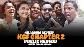 KGF 2 Movie | Public HONEST Review | Gaiety Galaxy Bandra | FULL MADNESS | Yash, Srinidhi, Sanjay