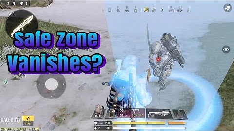How the Safe Zone vanishes in Call of Duty Mobile: Battle Royale