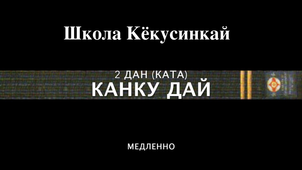 КАНКУ ДАЙ (МЕДЛ). 2 ДАН