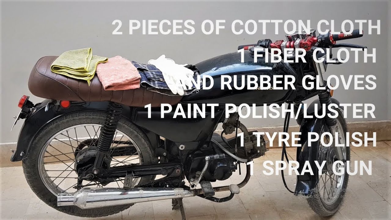 HOW TO CLEAN A BIKE WITH OUT A PRESSURE WASHER | DAILY MAINTENANCE.