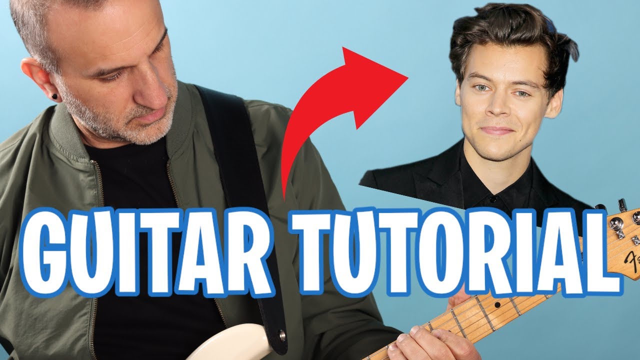 UNDERSTANDING Pop Guitar - How to Play "Adore You" (with TABS)