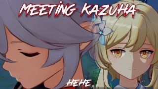 Finally Meeting Kazuha (the best character in the game) | Genshin Impact