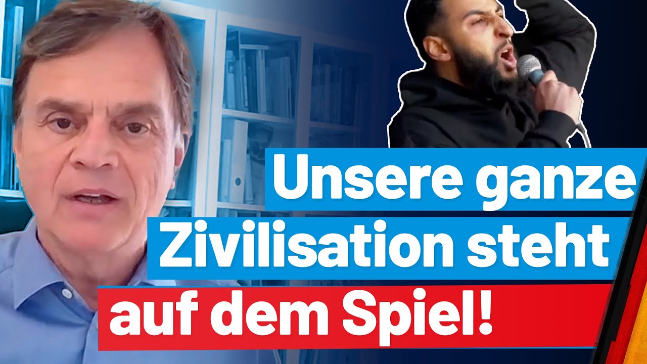 🚫Islamisten-Mob fordert Kalifat: Unsere Zivilisation ist in Gefahr! Bernd Baumann- AfD-Fraktions-TV
