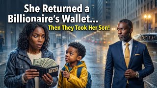 She Returned the Lost Wallet, ... It Change Her Life Forever