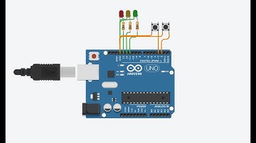 Điều Khiển Giám Sát Từ Cổng Truyền Thông Với LCD 6 Mode - Arduino - TinkerCad.Com