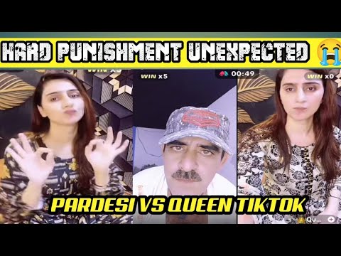 Pardesi Squad Vs Queen Pakistan Unexpected Punishment Reaction TikTok Live Battles 