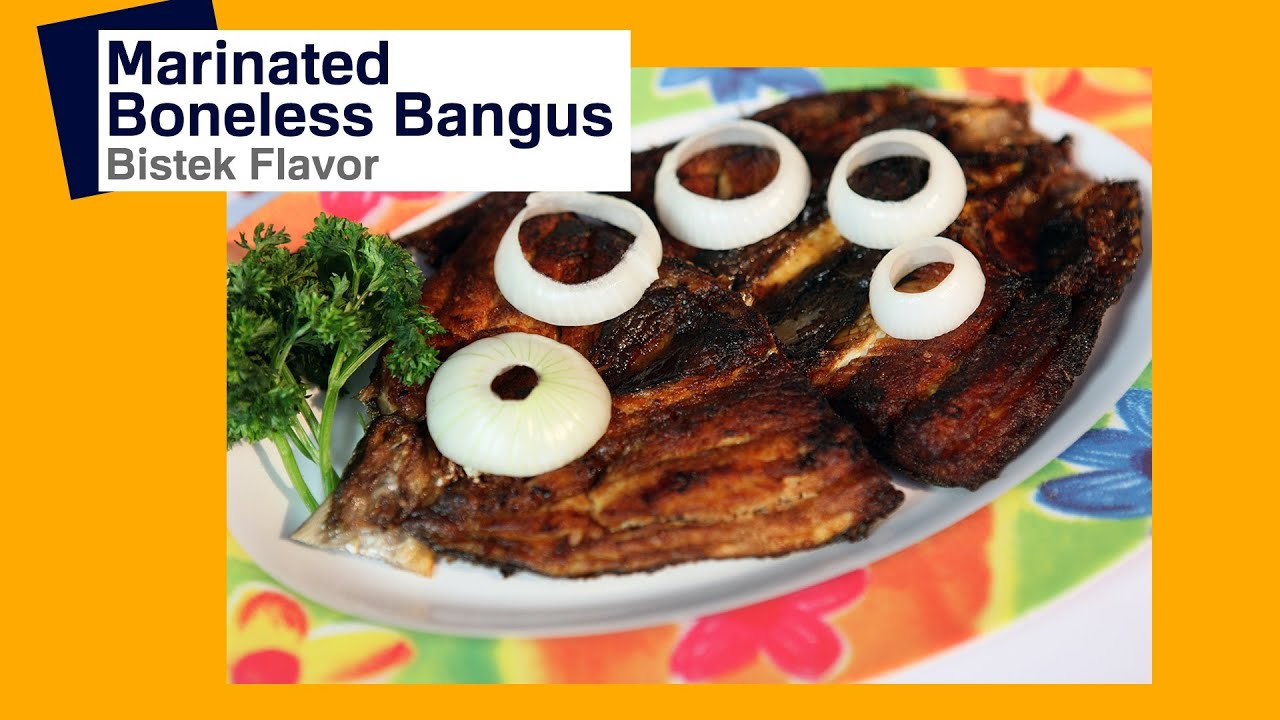 Marinated Fish Recipe Boneless Daing na Bangus Marinated Pinoy How