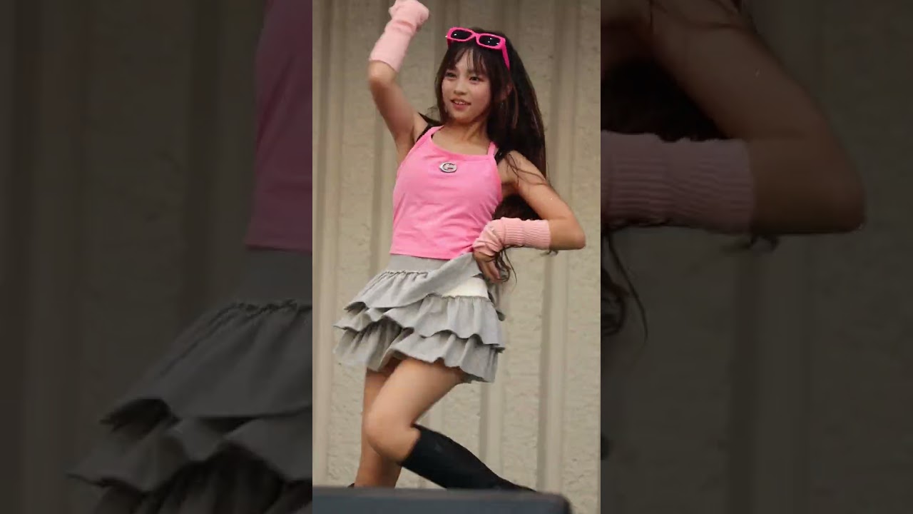 黄崎こころ&望月心絆（黄崎こころ推しカメラ） ILLIT「Do the Dance」 アイドル劇場 2025年8月24日