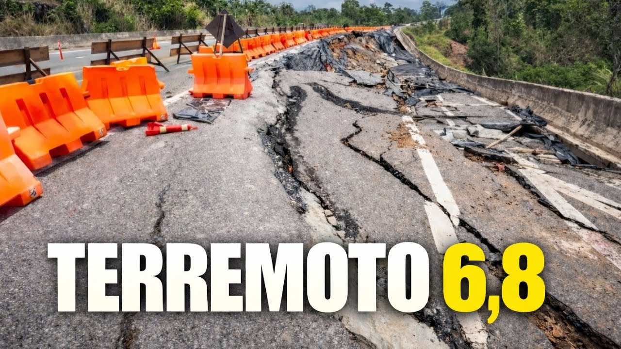 VIOLENTISSIMO TERREMOTO 6.8! ORE DI PAURA NELLA ZONA A RISCHIO 😨