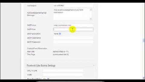 EzMobileSiteGenerator - Using SMTP Email with your forms