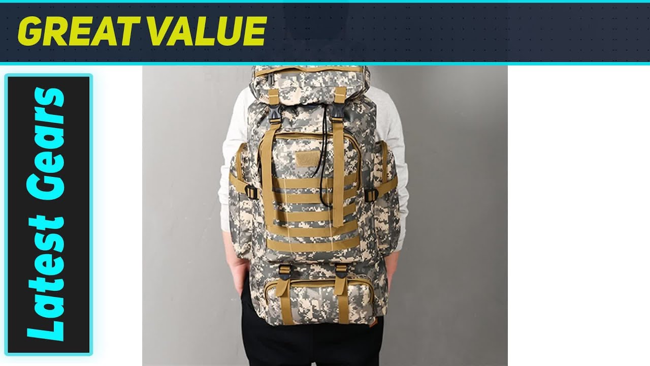 Tactical Camo Hiking Pack: The Ultimate Outdoor Adventure Companion?