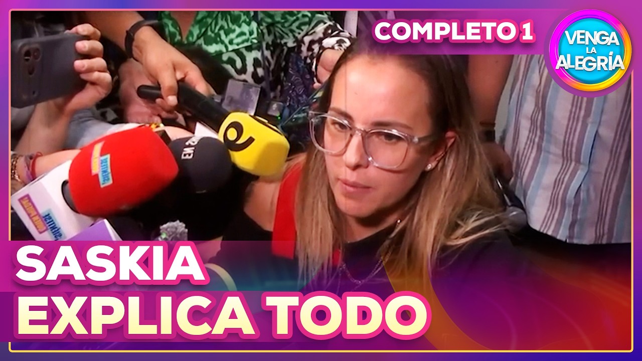Saskia sale a explicar lo que sucedió con la polémica de su video 😱 | Venga La Alegría