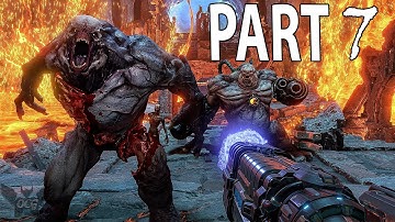 DOOM ETERNAL Walkthrough Gameplay Part 7 - Doom Hunter Base