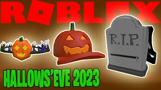 🚨BOMBA🚨 Hallows'Eve voltando ao Roblox com itens grátis! screenshot 4