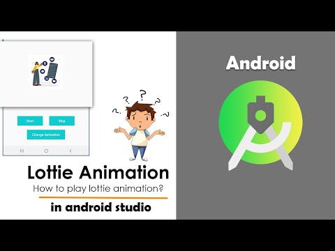 Lottie Animation View in android studio | Add Lottie Animations in Android App |  Lottiefiles | #85