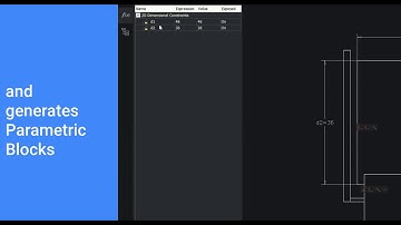 AutoConstrain 2D Parametric Blocks - BricsCAD Lite