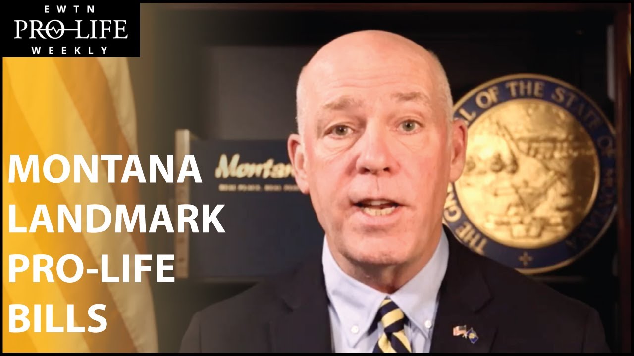 Montana Governor Greg Gianforte Signs 3 Landmark Pro-Life Bills - YouTube