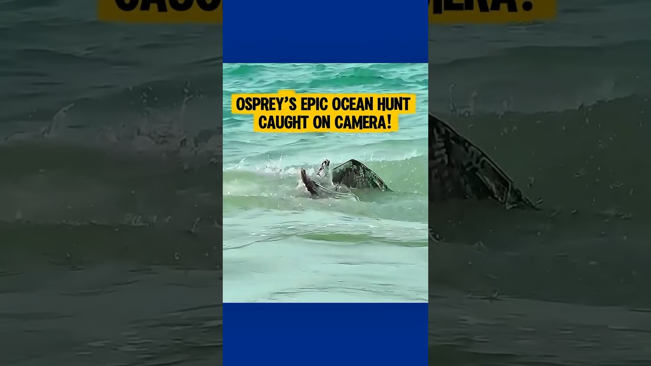 Вы не поверите, насколько эта птица ловит рыбу‼️❓