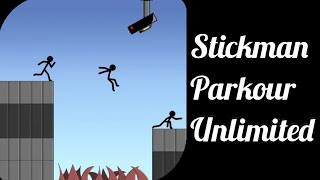 Stickman Parkour Unlimited Android Gameplay Stickman Runner Escape! screenshot 2