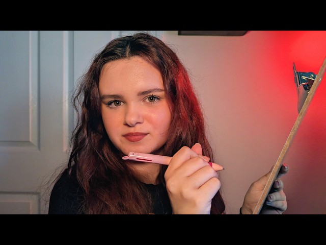 Interviewing You And Asking You Questions ASMR Roleplay (Whispers, Writing Sounds, Minimal Tapping)