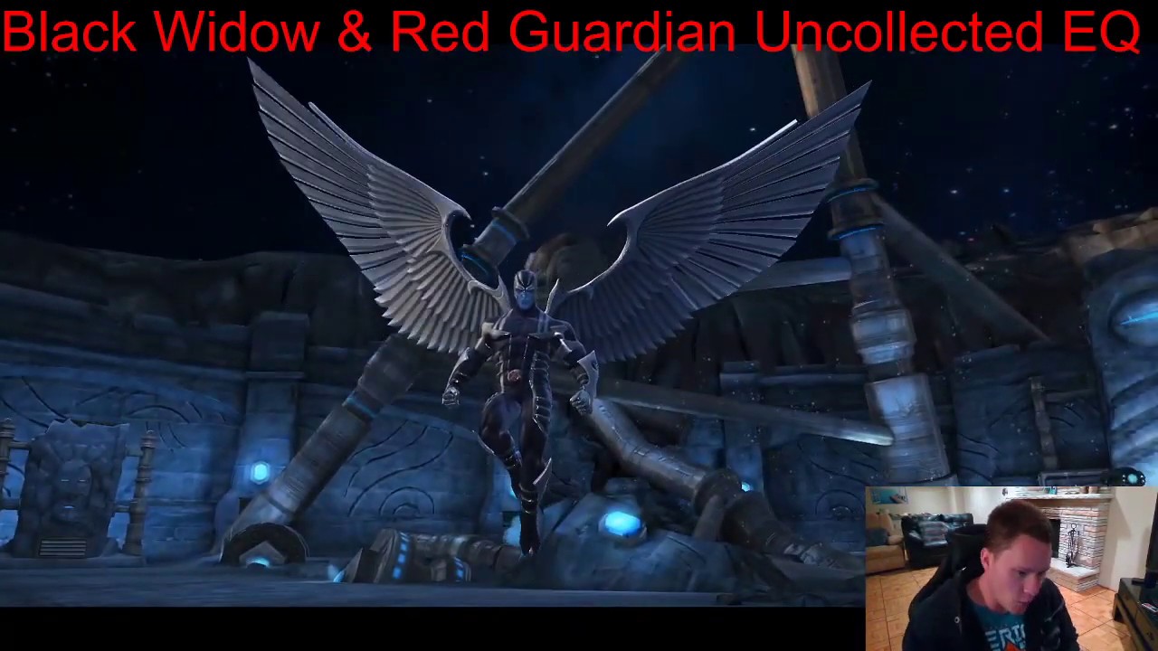 Uncollected Black Widow & Red Guardian MCOC Event Quest Red by Dawn