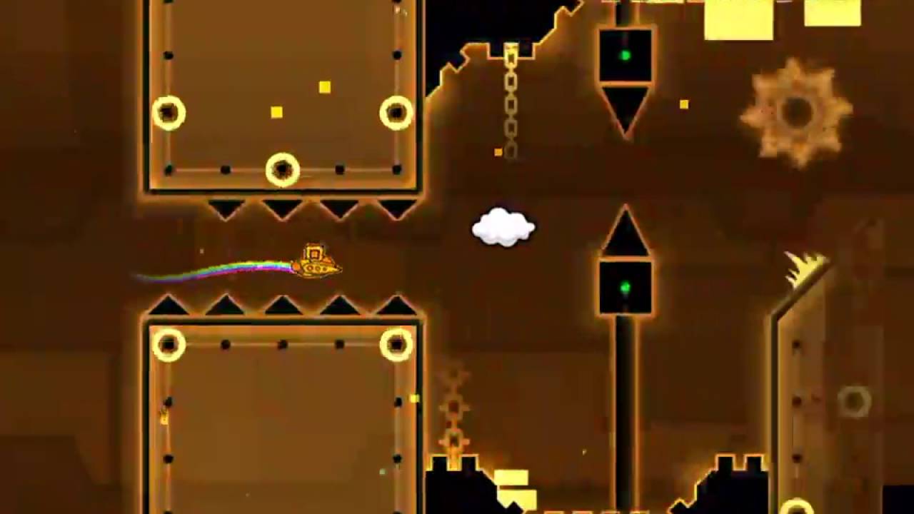 Traction Gd Geometry Dash- DEMON: Traction (3 coins) by Ferdefunky - YouTube