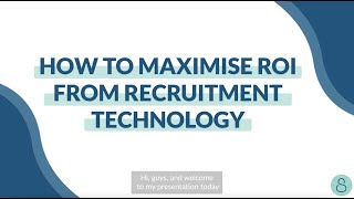 How to Maximise your ROI