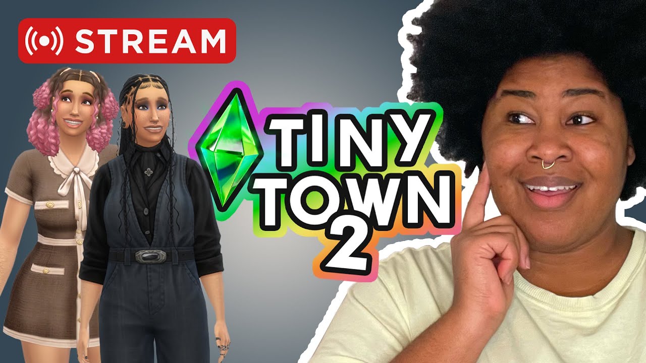 Let's Play Tiny Town 2 in the Sims!! - YouTube