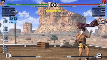 KOF XIV (Version 2.00) - Joe Higashi - 100% Counter Combo - LIVE (By " maxymal-Power ").
