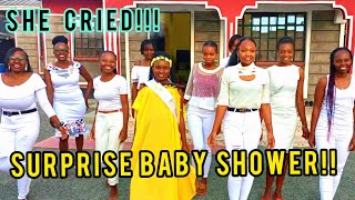 BEST SURPRISE BABY SHOWER!!😍 😍VERY EMOTIONAL SHE CRIED!!!