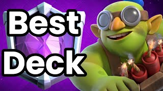 #1 Goblin Drill deck RIGHT NOW in Clash Royale!