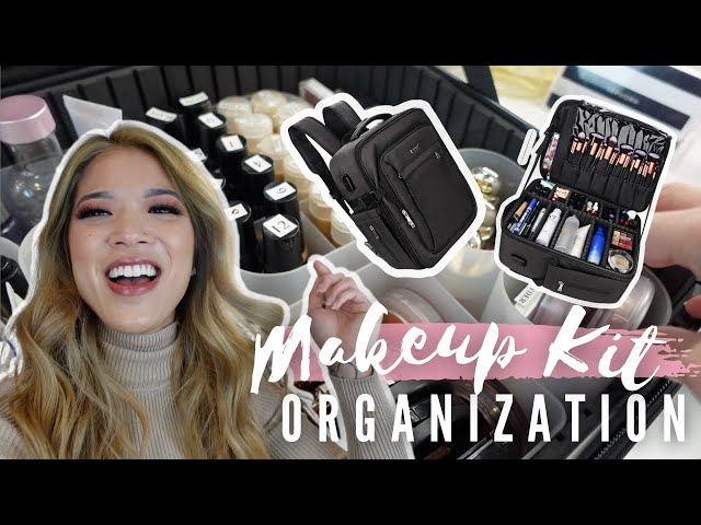 ORGANIZING MY NEW MAKEUP KIT: Storage and organization 