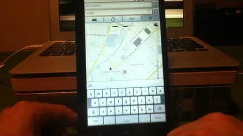 Navdroyd User Interface